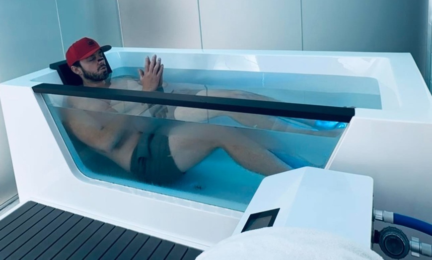 Image 2: Cold Plunge Sessions with Optional Red Light Therapy Sessions 