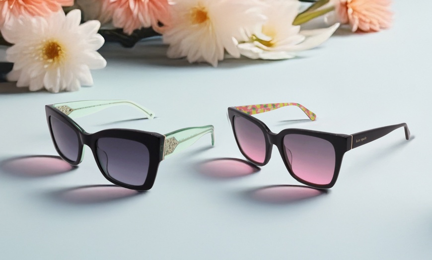 Image 1: Shop Kate Spade Women's Sunglasses: Cat-Eye, Square, Round Styles