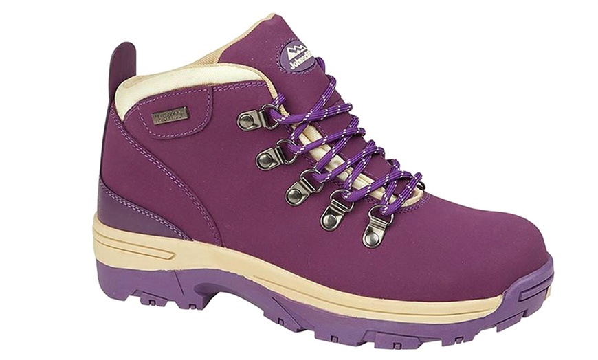 Image 1: Waterproof Ankle Boots - Purple