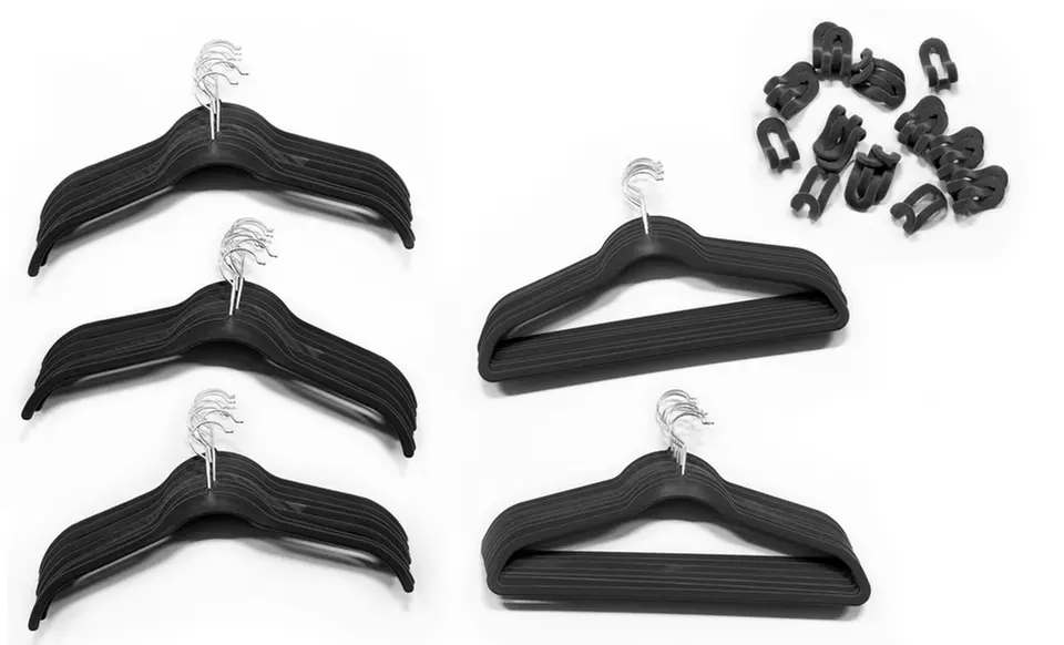 80-Piece Velvet Hanger Set - Primary Image