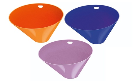 1 o 3 portaoggetti universale Gedy con gancio Tatù, disponibile in 3 colori