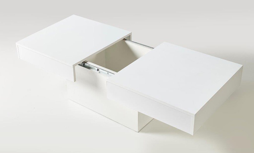 Image 8: Sliding Top Storage Coffee Table