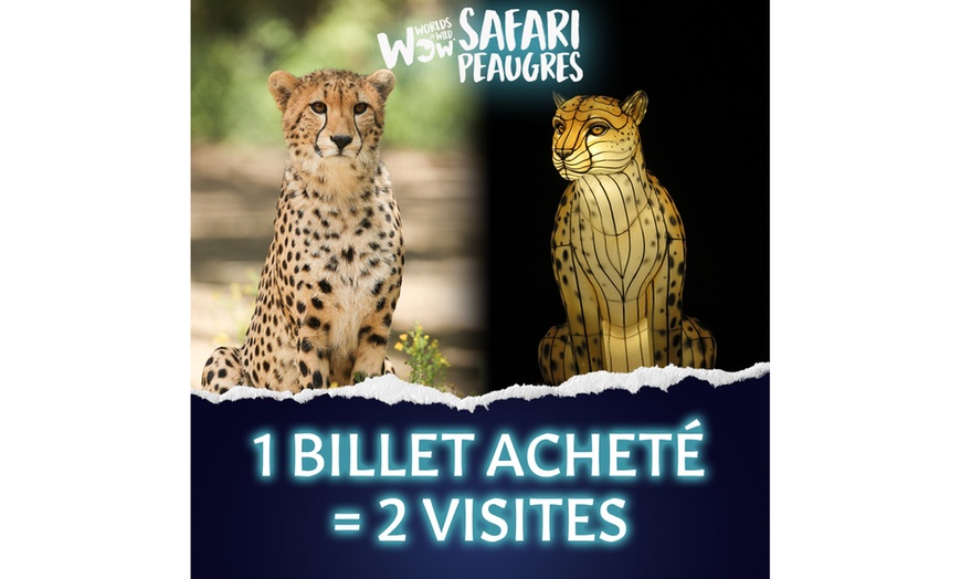 Image 2: Wow Safari Peaugres : 1 billet, 2 visites magiques en pleine nature