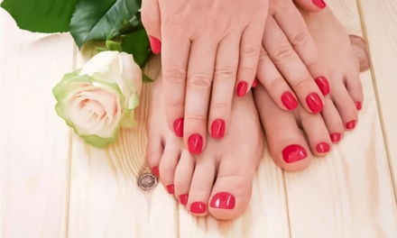 Pose de vernis semi-permanent mains ou pieds et décoration