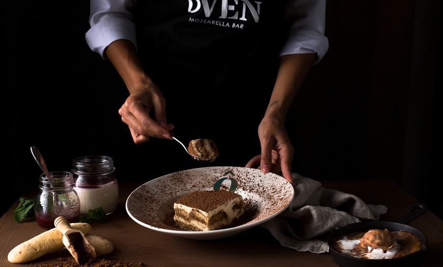 Image 19: Menú italiano de cena para 2 o 4 con pasta o pizza, postre y bebidas