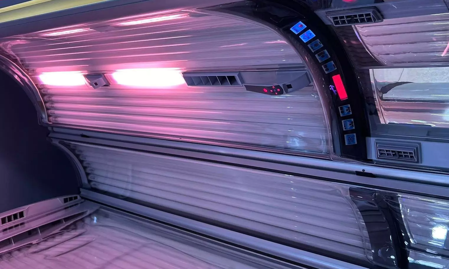 Sesiones de rayo uva con colágeno en máquina horizontal o vertical