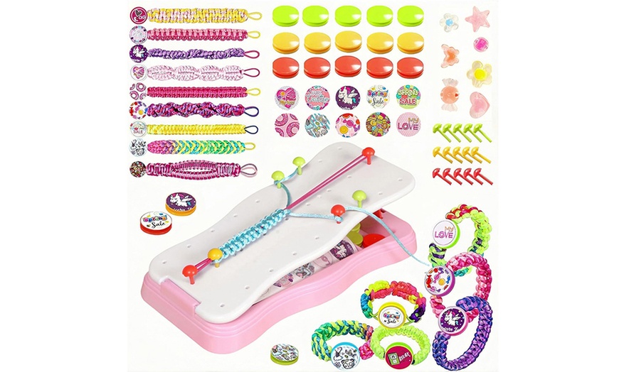 Image 3: DIY Friendship Bracelet Making Kit for Kids