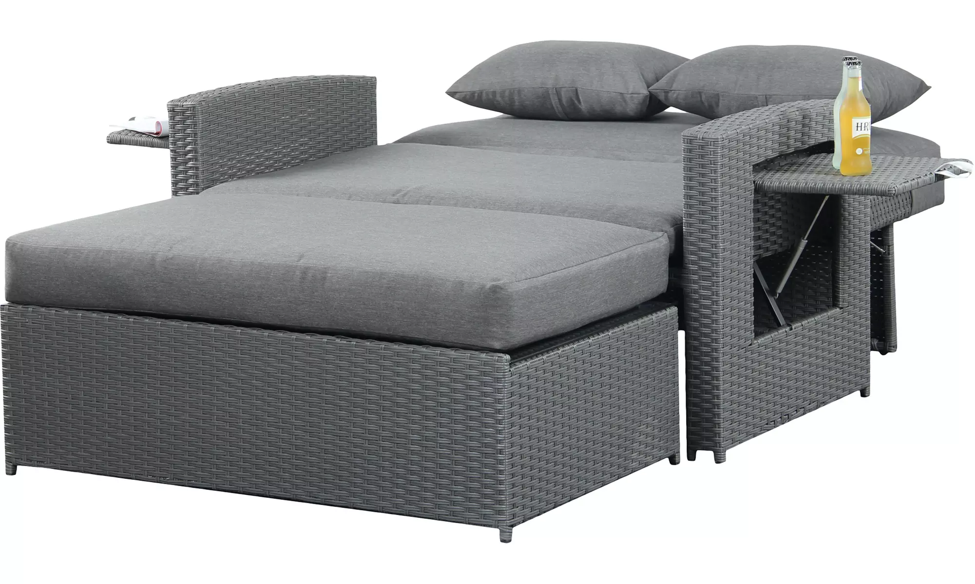Oasis Two-Seater Rattan Sun Lounger Daybed
