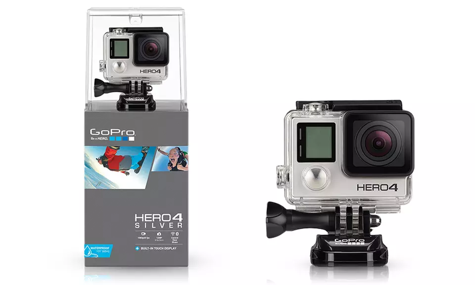 GoPro Hero4 Silver or Black Edition Action Camera  - Primary Image
