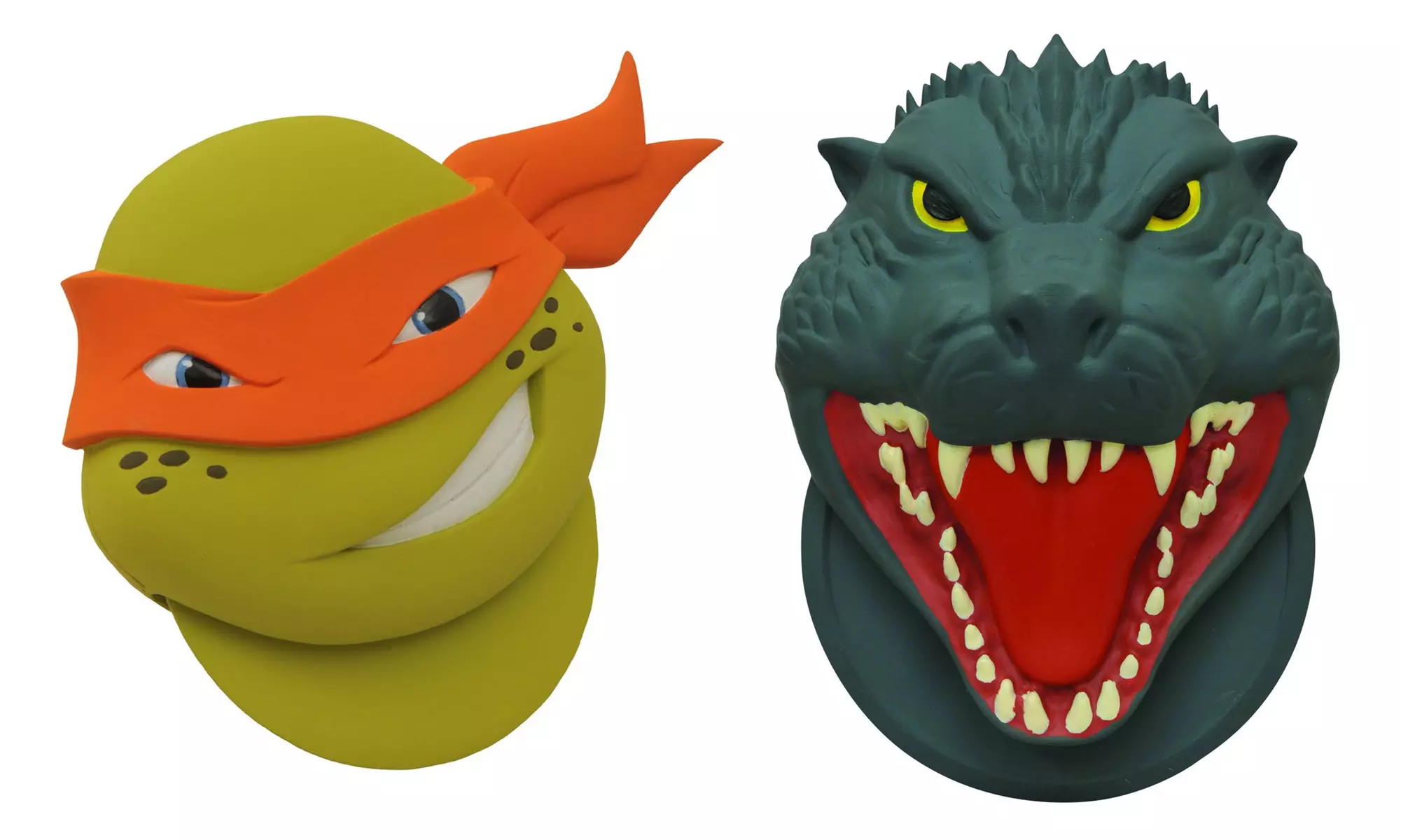 Teenage Mutant Ninja Turtles or Godzilla Pizza Cutters - Primary Image