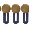 Image 18: 5 Pack No Sew Elastic Metal Jeans Retractable Button Pant Waistband Expander