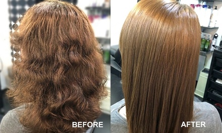 1 session of Keratin Treatment - Oasis Healing Esthetic