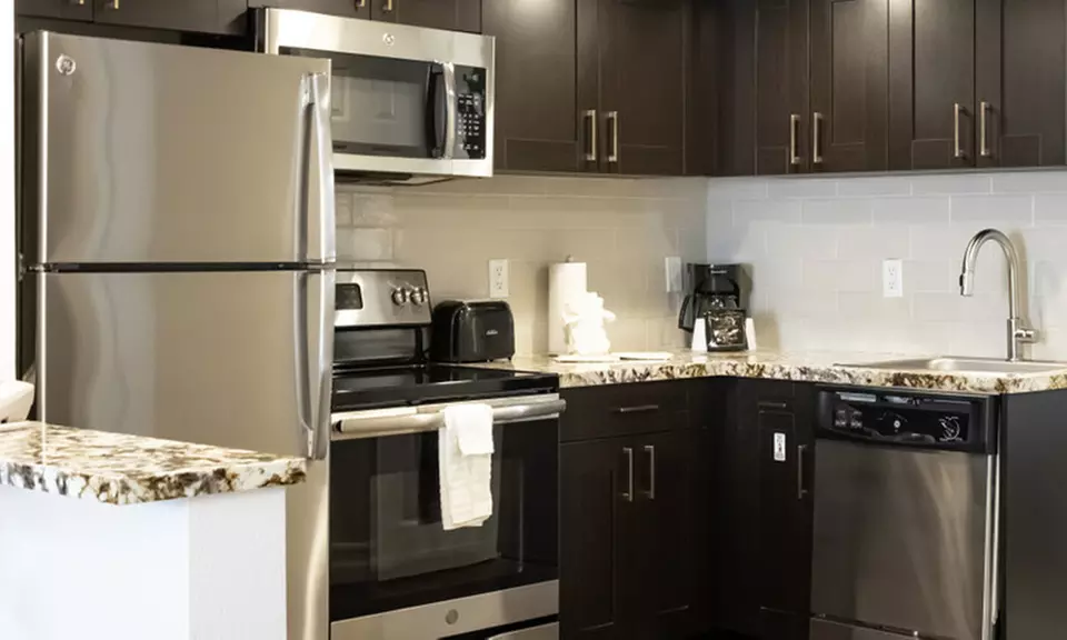 Spacious suites minutes from the Strip and downtown Vegas