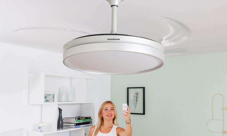 Image 7: Ventilatore da soffitto a LED Innovagoods