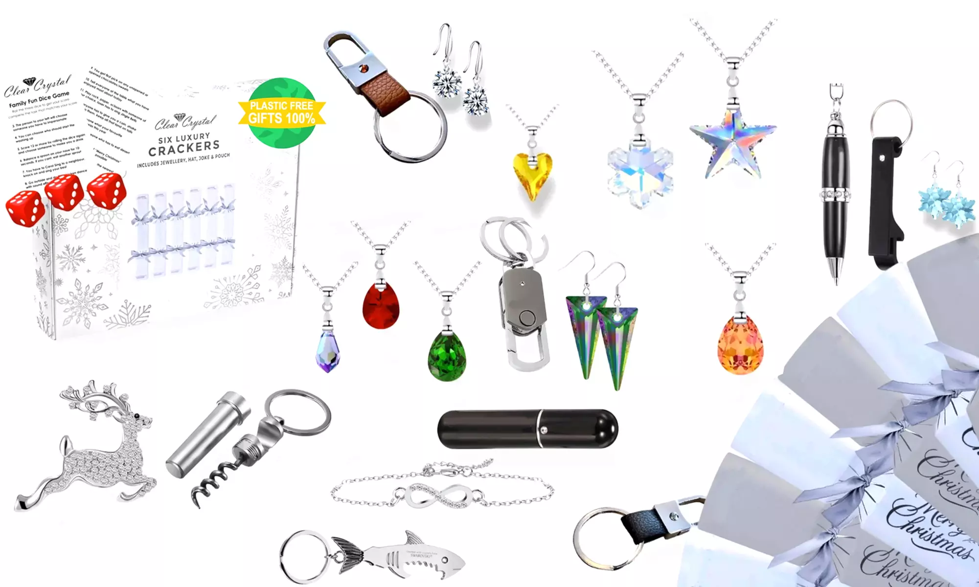 Swarovski® Jewellery Crackers - 6 or 12