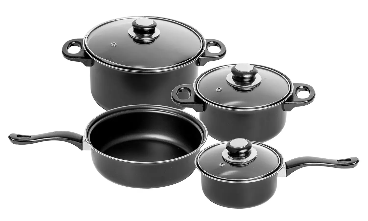 Nonstick Carbon Steel Starter Cookware and Utensil Set (72-Piece) - Second Medium