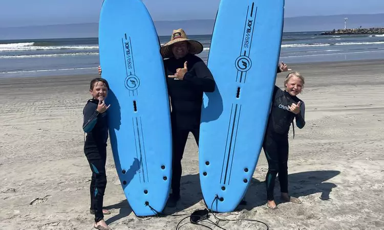 Ride the Surf: Group or Private Surf Lesson 