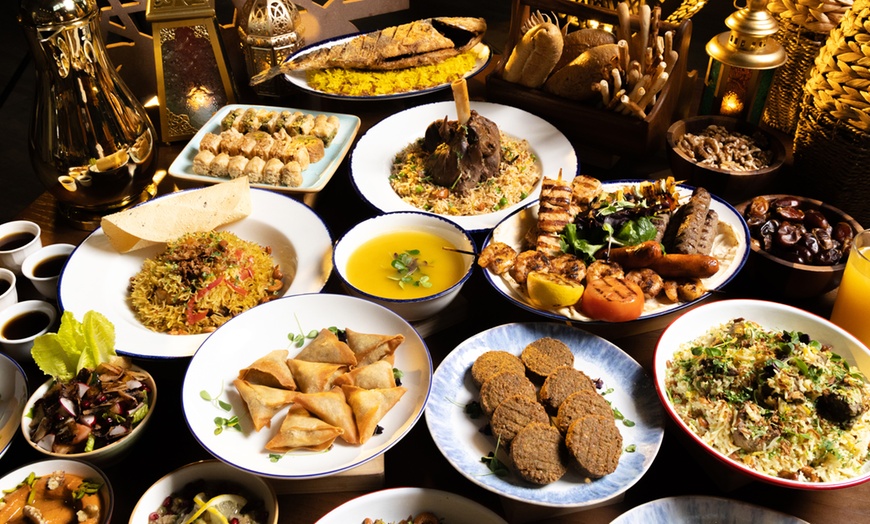 Image 2: Indulge in a Grand Iftar Buffet with Arabic Sweets & Ramadan Beverages