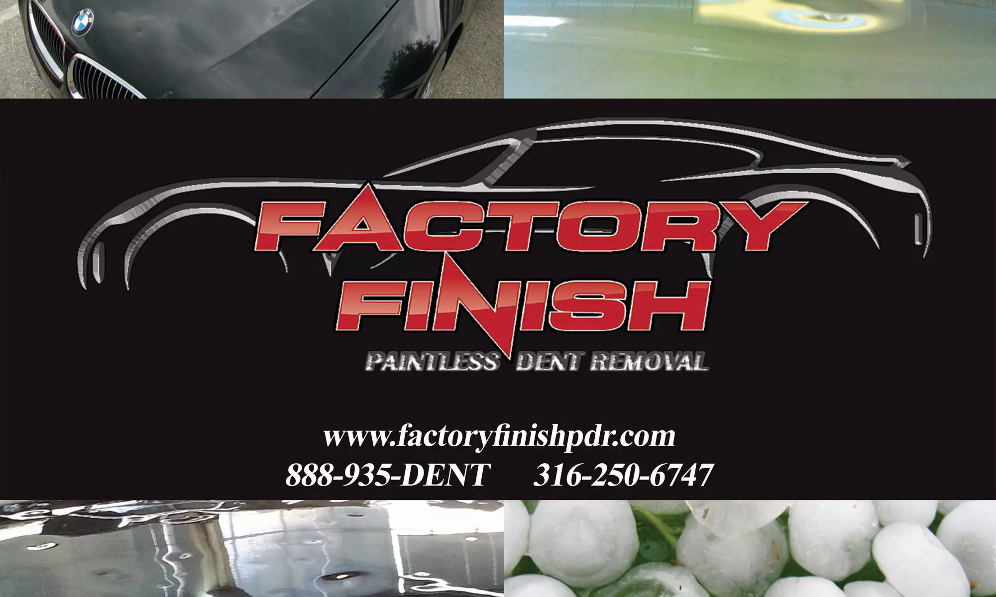 $25 for $500 Worth of Hail Damage Repair at Factory Finish PDR Inc - Primary Image