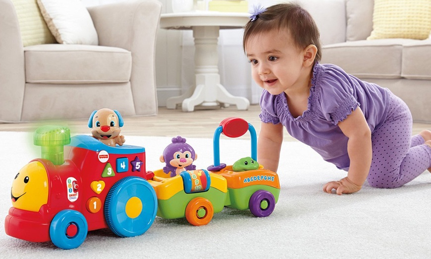 Image 1: Fisher-Price Puppy's Smart Train