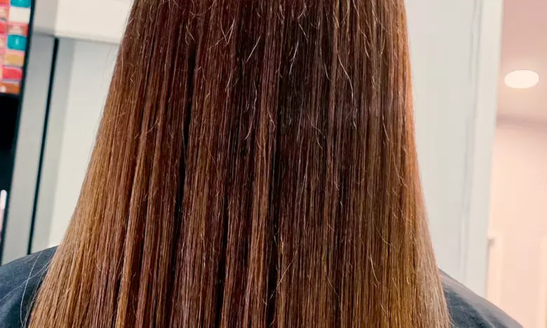 Transform Frizzy Hair into Sleek, Silky Perfection with Keratin Treatment and Optional Haircut (Up to 35% Off) - Primary Image
