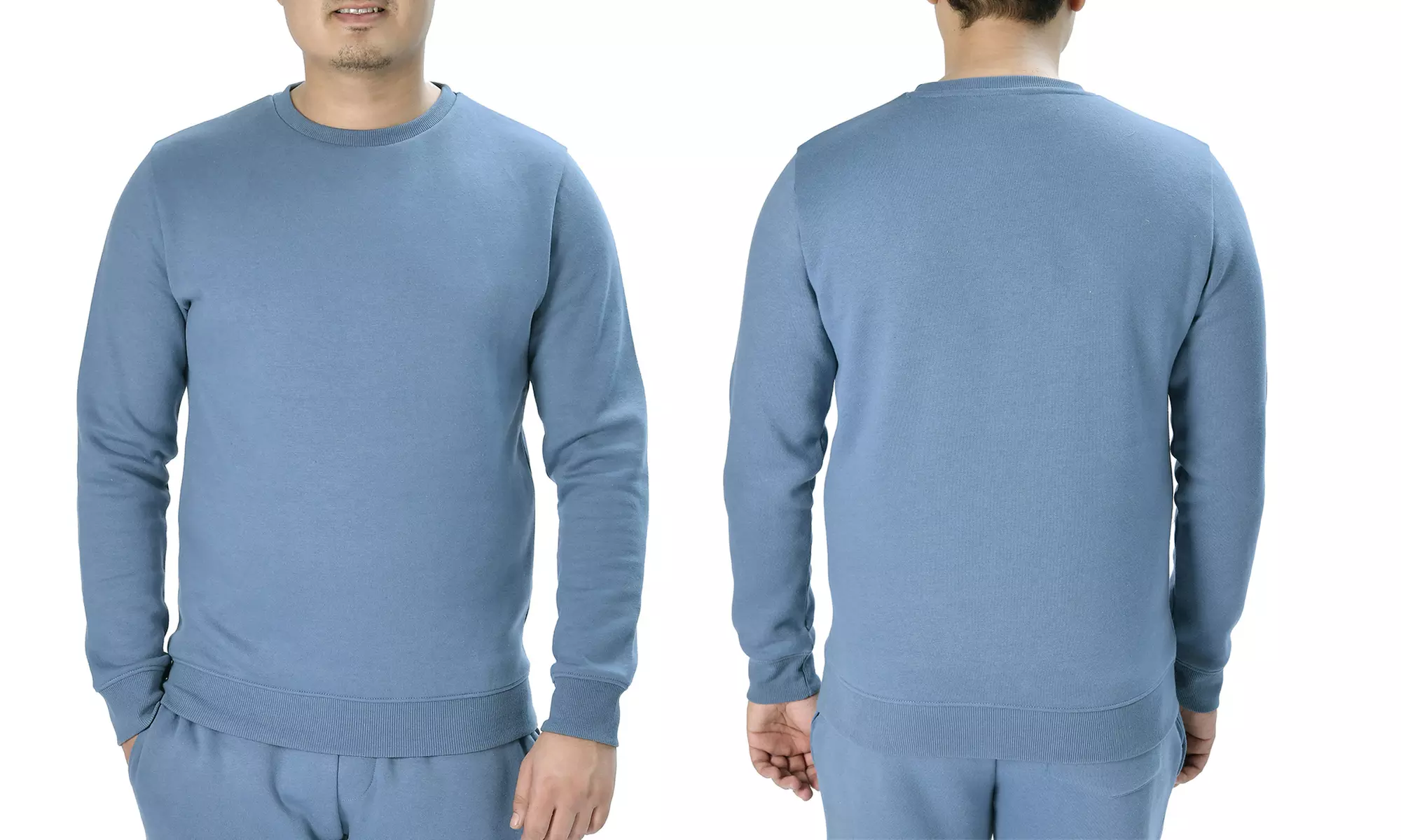 Classic Crew Neck Long Sleeve Pullover Sweatshirt Jumper