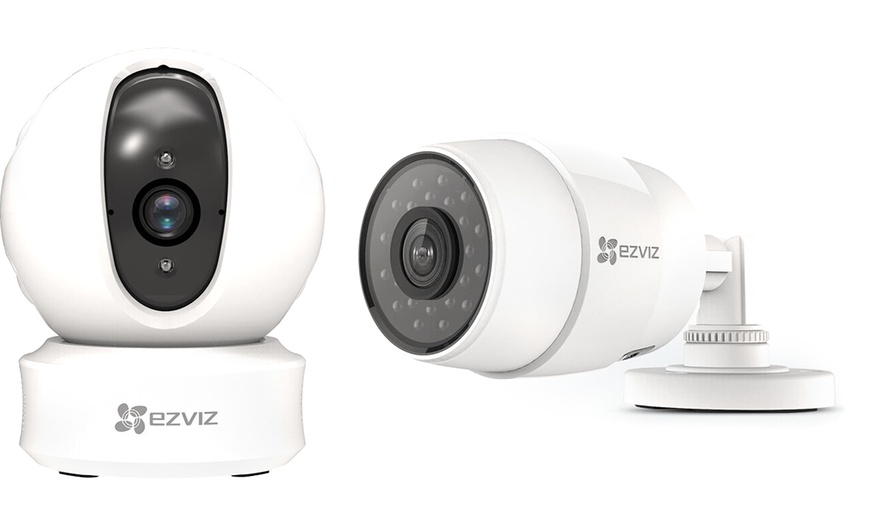 Image 1: Ezvis indoor en outdoor cameras 