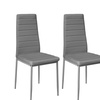 Image 9: Living And Home Limited Faux Leather Dining Chairs