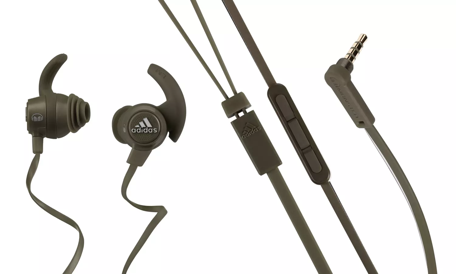 Adidas Performance by Monster Response In-Ear Headphones with Apple ControlTalk - Primary Image