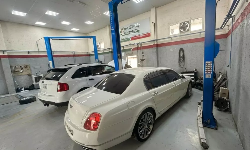 Keep Your Engine Smooth: 6-Cylinder Oil Change with AC Inspection