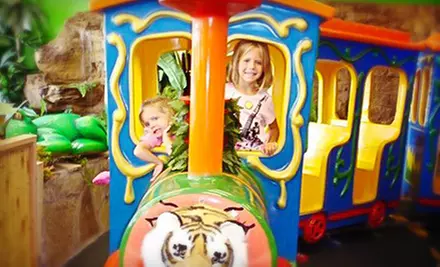$5 for Kids' Safari Outing with Rides and Access to Play Areas at Indoor Safari Park ($9.99 Value) - Primary Image