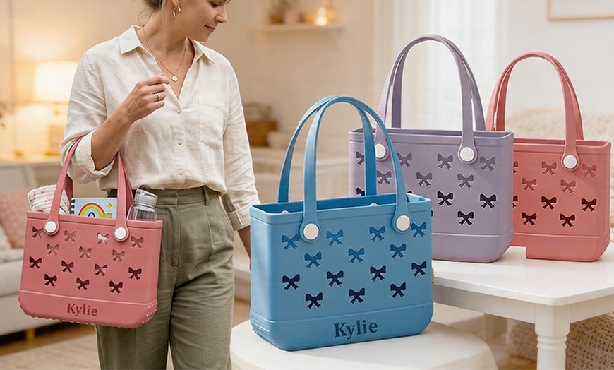 Image 10: Custom Beach Bags from Justyling - Perfect Gift (Up to 82% Off)