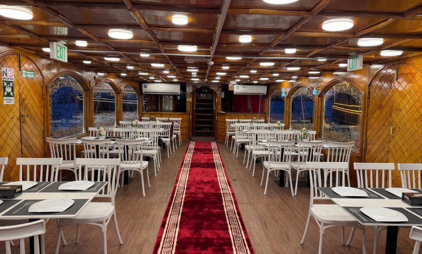 Image 8: 2-Hr VIP Marina Dhow Cruise with Dinner for 1, 2, 4 Adult, or 1 Child