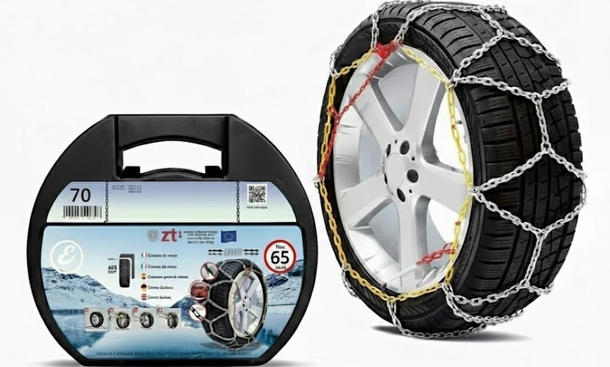 Image 1: Catene da neve Aalborg omologate O Norm