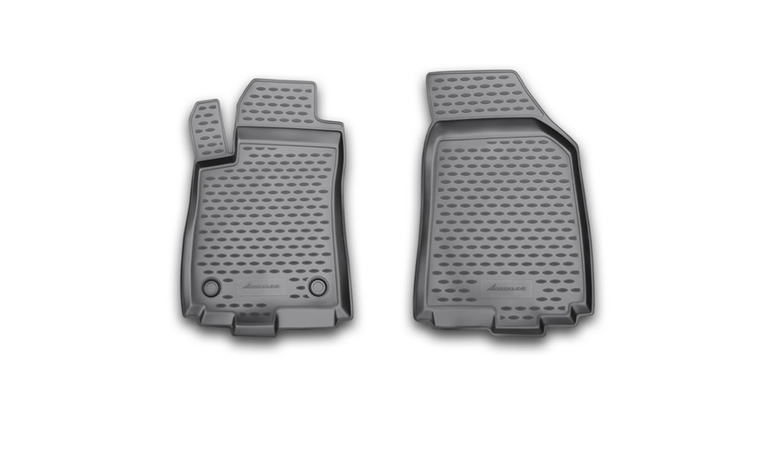 Image 14: Custom-Molded Front Floor-Mat Set (2-Piece)