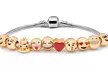 1 ou 2 bracelets composés de 3, 5 ou 10 breloques émojis - Second Medium