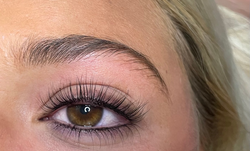 Image 2: Glow & Lift: Spa Facial with Brow Thread or Lash Enhancements