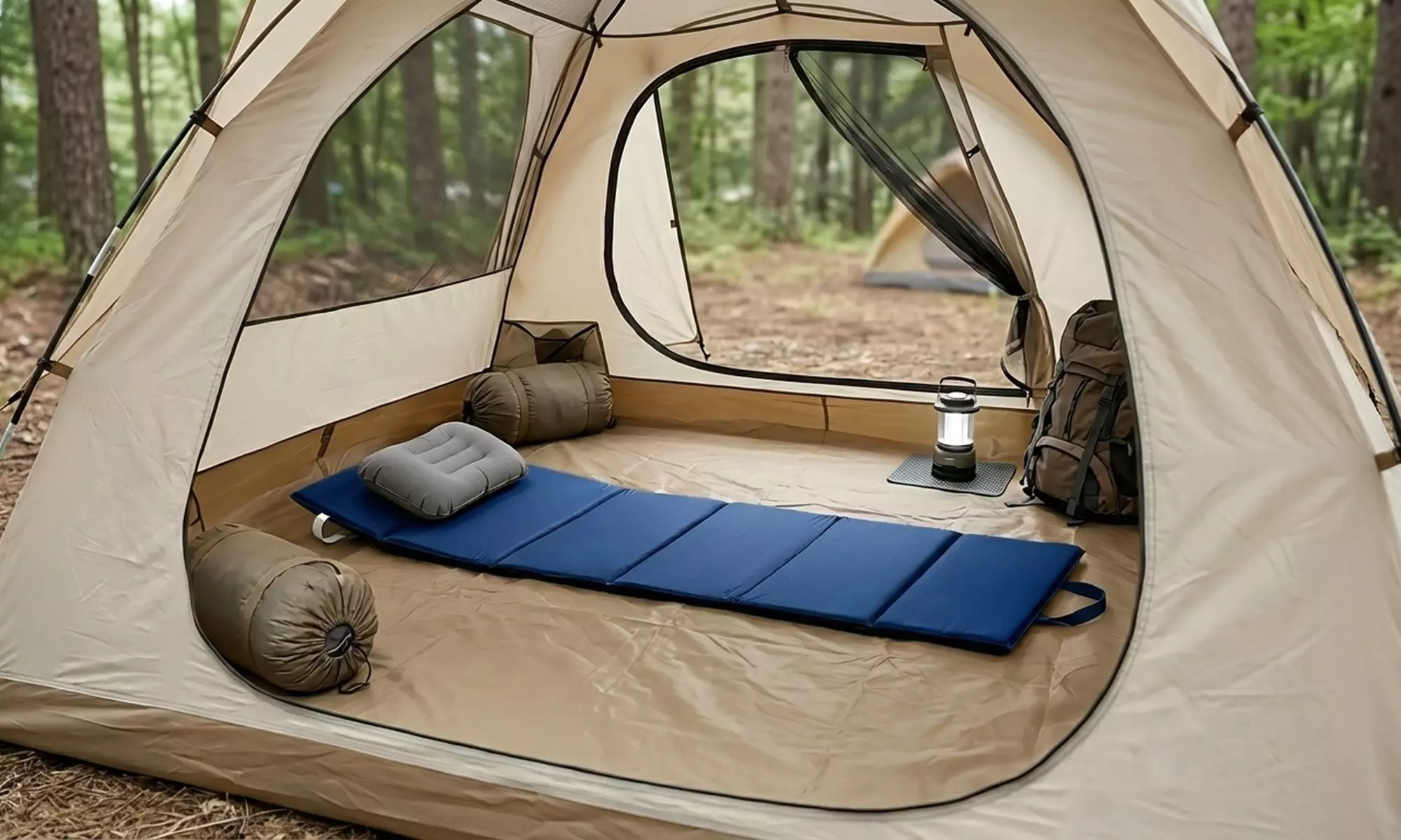 Faltbare Auflage für Sonnenliege