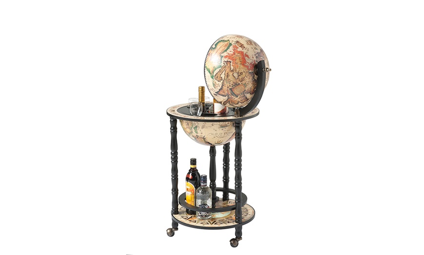 Image 3: Tabletop Bar Globe