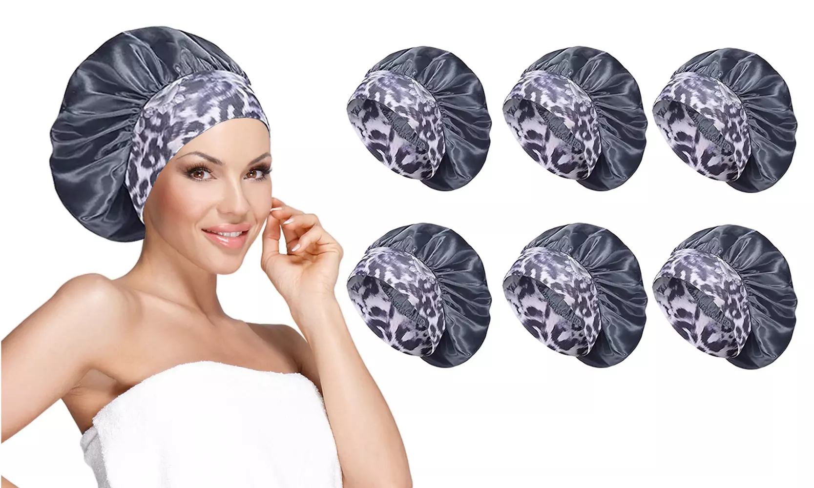 Women's Silky Satin Head Scarf Hair Wrap Cap Hat Headband Sleeping Bonnet