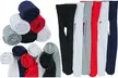 ToBeInStyle Pack of Six Kids' Classic Pull-On Assorted Warm Winter Tights - Second Medium