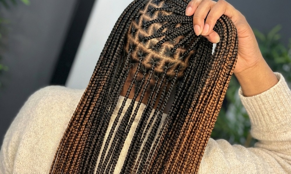 Transform Your Hair with Knotless / Straight Braids or Locs with Wash