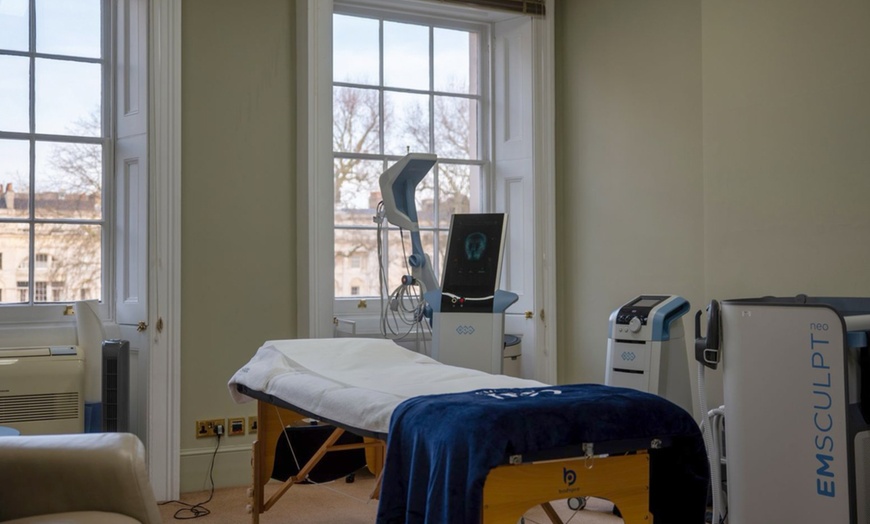 Image 2: EMFace 1or 2 Areas, EMSculpt NEO (Body) or EMSella (Pelvic Strength)
