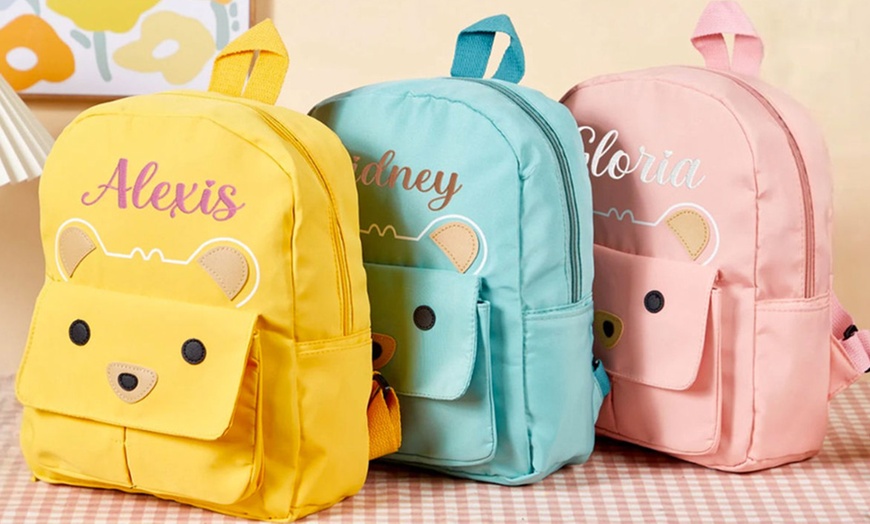 Image 7: Custom Embroidery Backpack