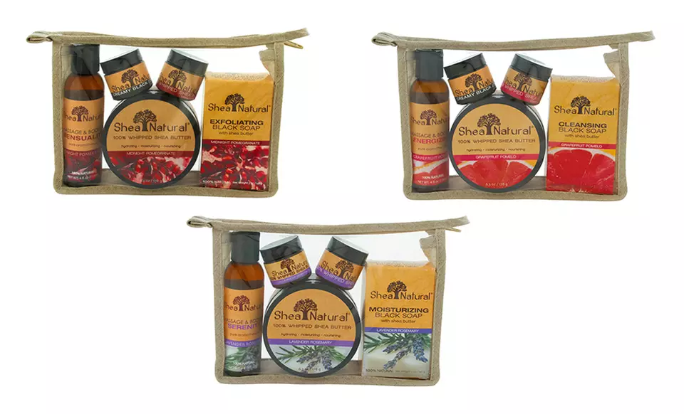 5-Piece Shea Natural Gift Bag Set - Primary Image