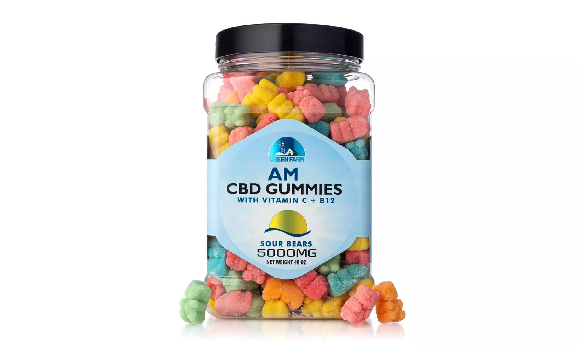 Green Farm Tasty Gummies for Sleep and Anxiety from Green Farm (500MG-5000MG)