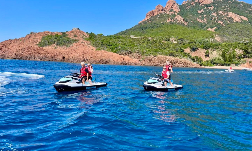 Image 4: Randonnées en jet-ski sensationnelles sur la Côte d’Azur