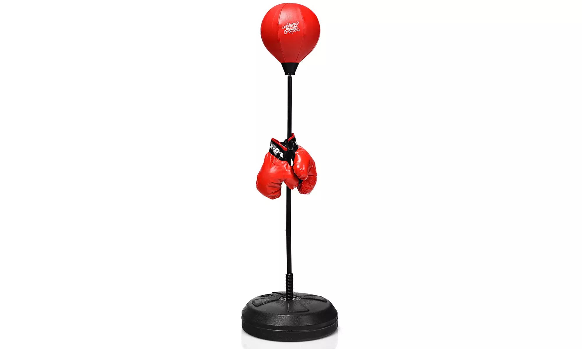 Costway Boxing Punching Bag w/Height Adjustable Stand Boxing Gloves