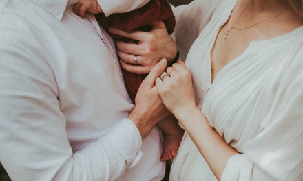 Maternity Photoshoot Session with 3 digital files and online gallery - Becky Weir Photography