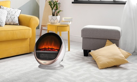 Stufa con Oscillazione automatica ed Effetto camino 1500W Wintem